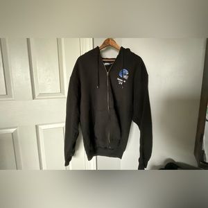 Custom made football zip up